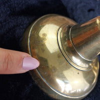Thumbnail for Elegant Design Antique Solid Brass Pair 9.5" Tapered Candlestick Holders 10