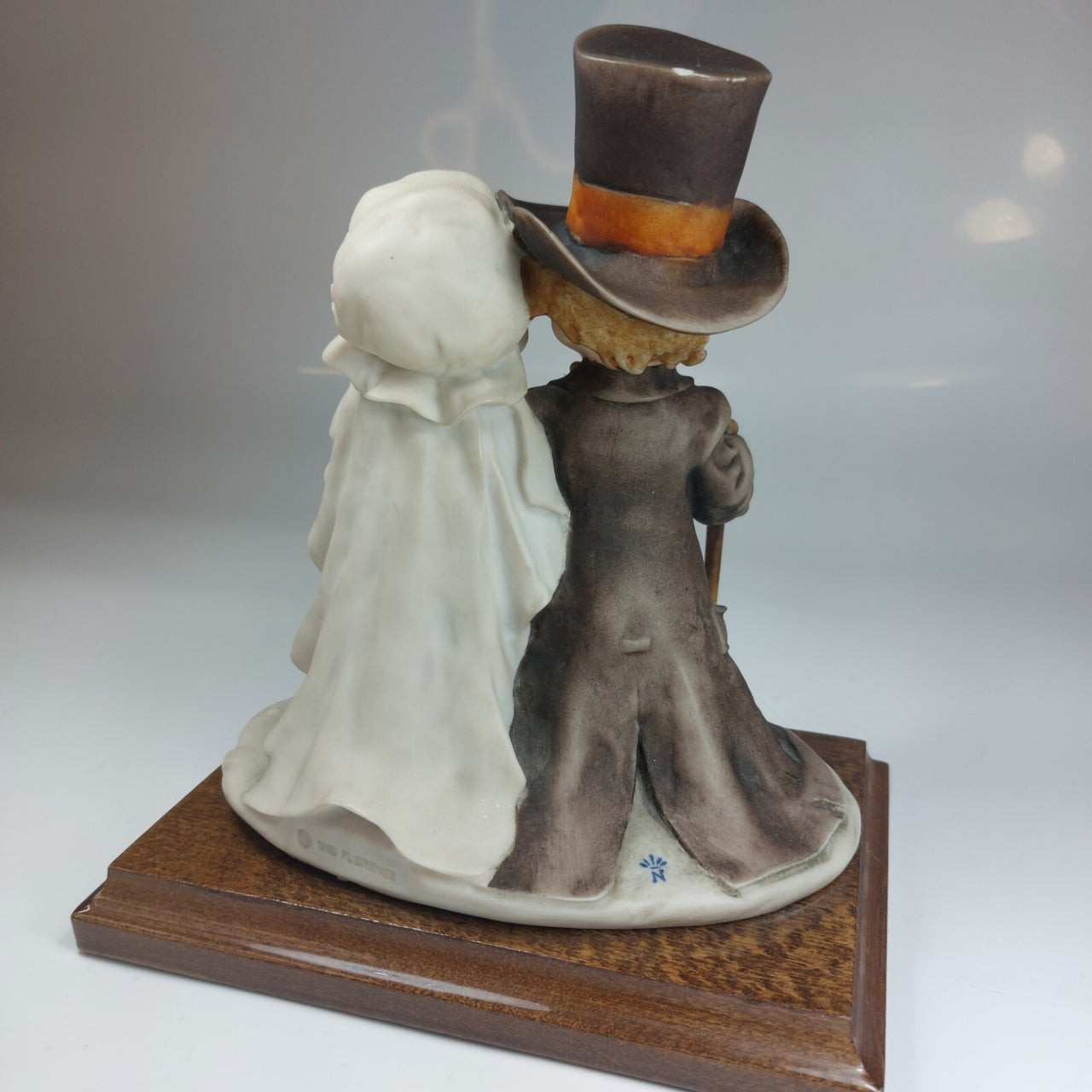 Vintage 1982 Giuseppe Armani Florence Italy Bride and Groom Figurine Statue.12