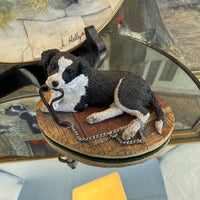 Thumbnail for Border Arts Fine Collie Collection Jock's Pride Plate & Two Figurines,box Resin.2