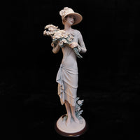 Thumbnail for Florence Marguerite Armani Figurine – 1731F Lady With Daisies, Box Mint2