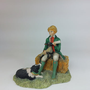 Border Fine Arts 'Spring Chores' JH69A  Collectible Scottish Figurine1
