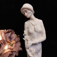 Thumbnail for Giuseppe Armani Figurine 1987 Stunning Florence Lady with Flowers 10