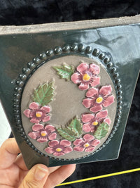 Thumbnail for Vintage JIE Gantofta Swedish Ceramic Wall Tile  Floral Design by Aimo7