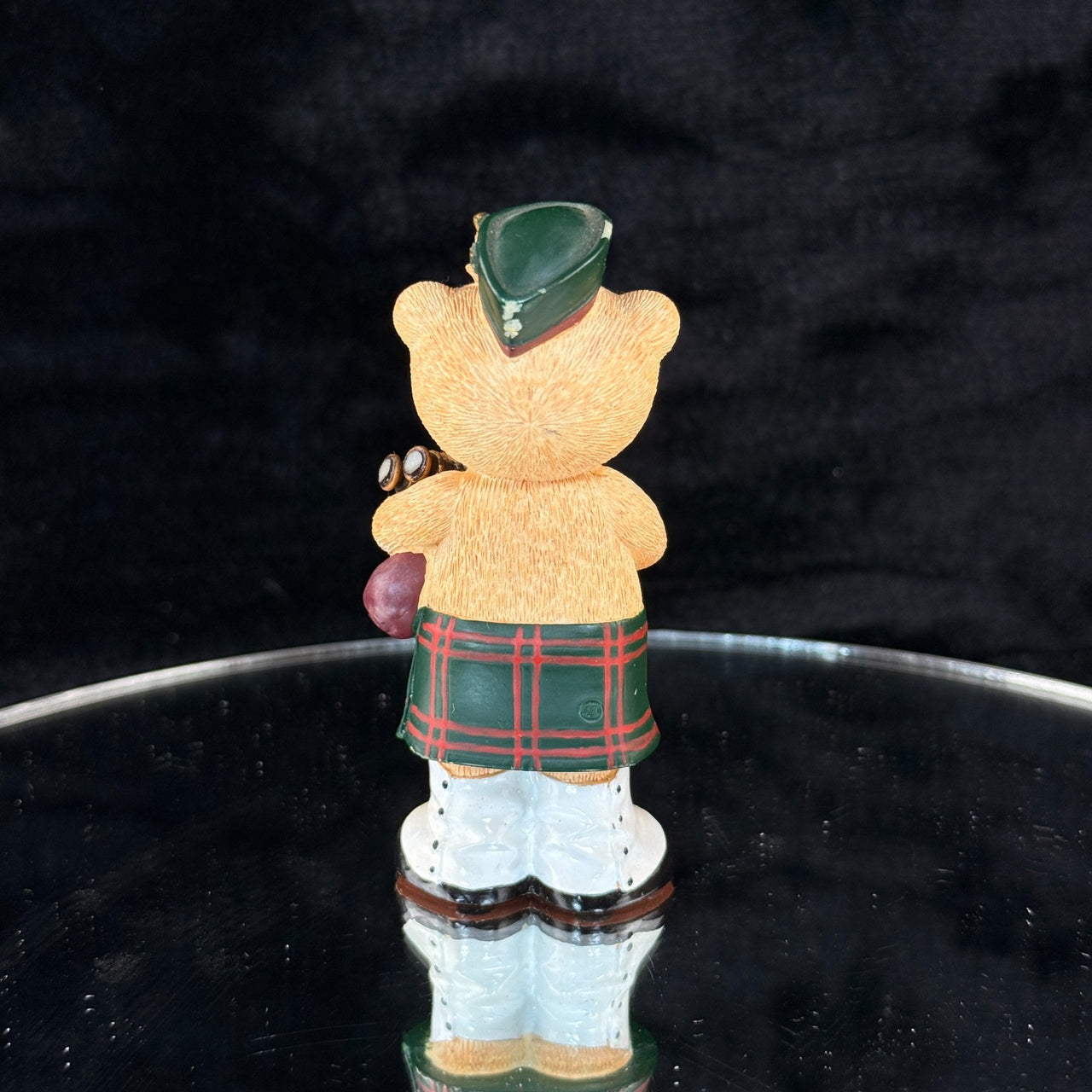 Retired Bad Taste Bears "ANGUS" Scottish Bagpipes Kilt Figurine With Box g funny6