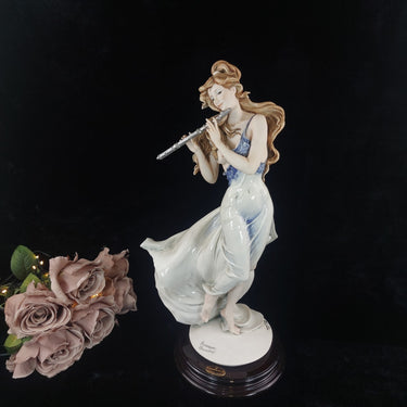 Giuseppe Armani Florence lady Figurine Magic Flute 1449C LE 269/3000 Boxed decor1