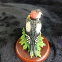 Thumbnail for Border Fine Arts Great Spotted Woodpecker A0409 Russell Willis 2000 Figurine dec5