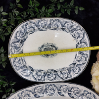 Thumbnail for 2* Antique large service plates1797-1861 T. Till & Son Wellington Transferware.6
