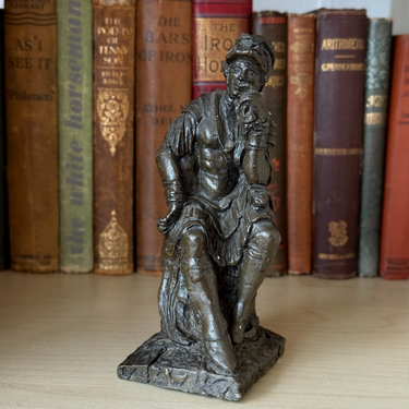 Bronze Lorenzo de Medici Figurine Sculpture Thinker Style 6