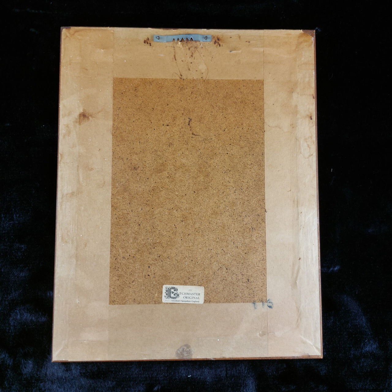 12"Copper Etching Print  Etchmaster Framed Art Original "Spinning"7