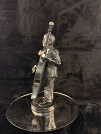 Thumbnail for Vintage Jazz Bass Figurine Player Hand-Painted Musician Statue Mid-Century Resin5