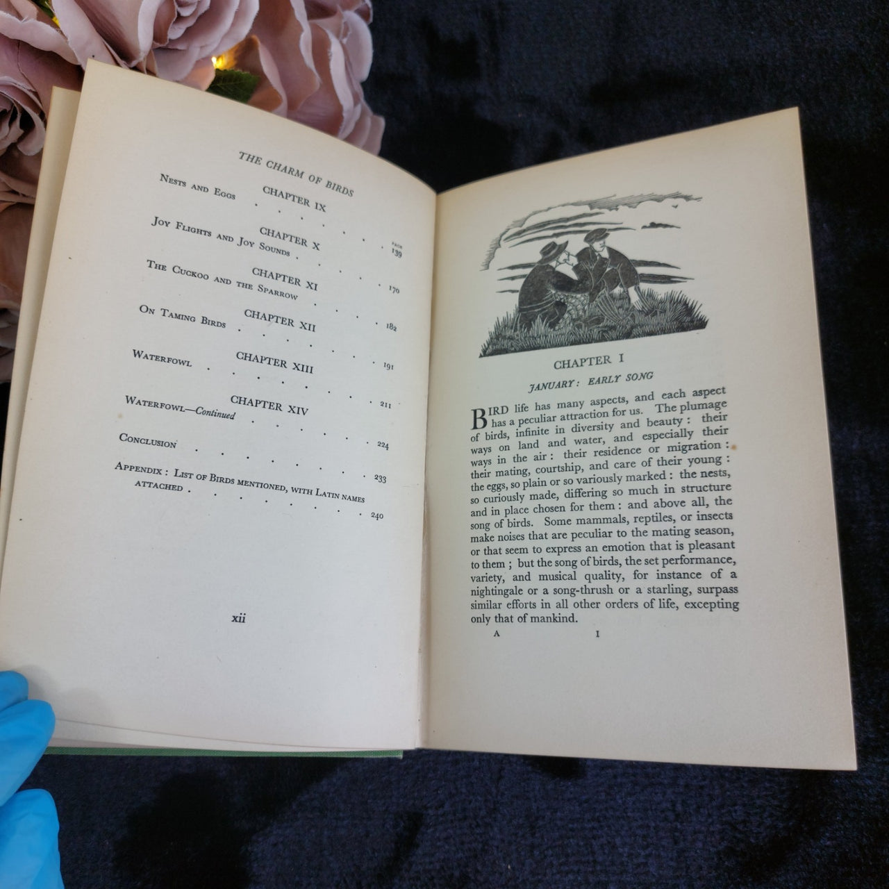 Grey of Fallodon Charm of Birds Hardcover 3rd 1927 Impression Ornithology book8