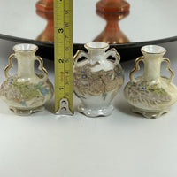 Thumbnail for Miniature Japan Lusterware Vases Porcelain Ornaments Set Of 5 easter decor Style8