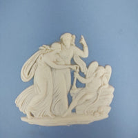 Thumbnail for Wedgwood Blue Jasperware - Trinket Box & Plate Set Rectangular Pottery/ Ceramic8
