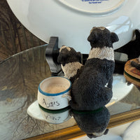 Thumbnail for Border Arts Fine Collie Collection Jock's Pride Plate & Two Figurines,box Resin.8