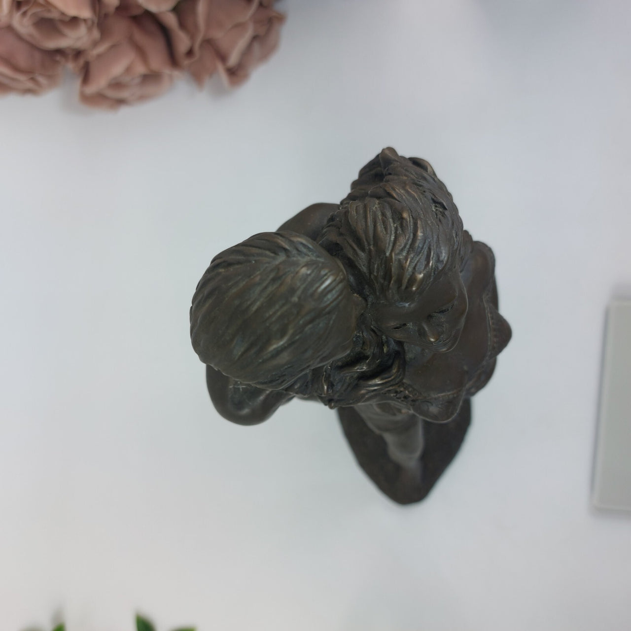 Rare "Careless Heredities Whisper" Figurine 2.74 kg - 13.75" Cold Cast Bronze13