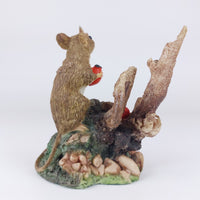 Thumbnail for Crown Staffordshire Art Fine -, Collectible Hand Painted Mouse Figurine Resin2