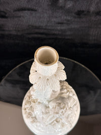 Thumbnail for Antique German Volkstedt Porcelain Cherub Candlestick 10