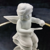 Thumbnail for 18th century Paul Pfuert Studio-Haus Cherub Pair 5in Bisque White Figurine antiq10