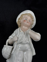 Thumbnail for antique figurine couple see the pics decor bookshelf collectables Unmarked White8