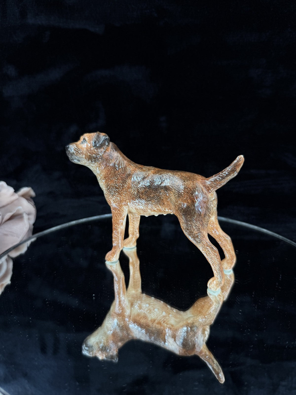 Enesco Border Fine Arts Terrier Dog Figurine - Hand-Painted Scottish 1970 decor4