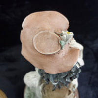 Thumbnail for Giuseppe Figurine Armani Couple repaired Flower & Arm Rustic 30cm Resin Italian.15