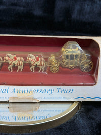 Thumbnail for Royal Anniversary Trust State Gold Coach 40th Queen Jubilee Limited Edition Box8