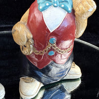 Thumbnail for Rare Vintage Pepinware HandPainted Rabbit Figurines Mr. & Mrs. Flopsy Wallasey4