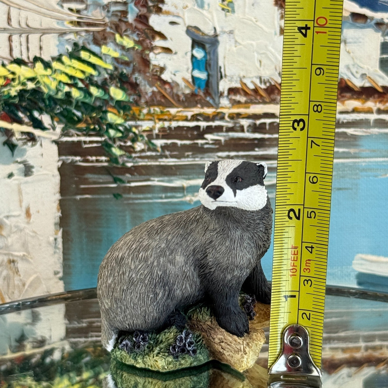 Border Fine "Woodland Arts Ramble" Badger boxed with certificate Resin Figurine3