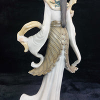 Thumbnail for Capodimonte E. Belcari 40cm Geisha Figurine 1988 Goddess Style decor  see pics10