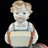 Thumbnail for Crosa Collection Playing Figurine Accordion Drum 7