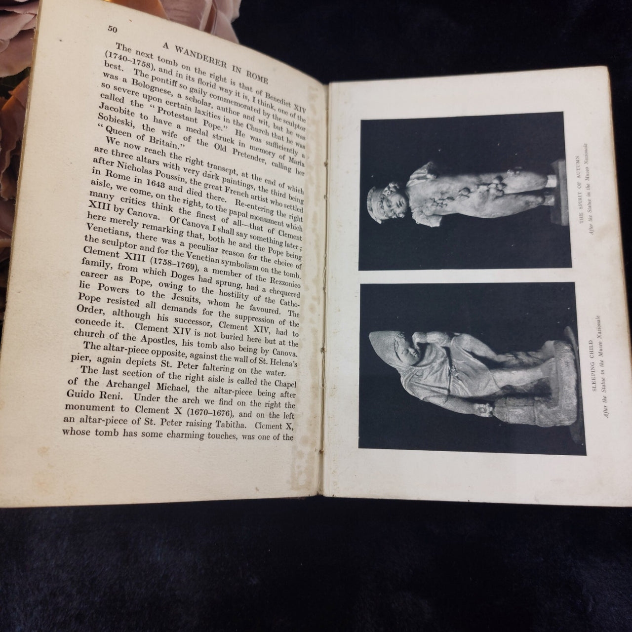 RARE 1936 Wanderer A in Rome by E.V. Lucas Ex-Library Methuen 4th Edition Fourth10