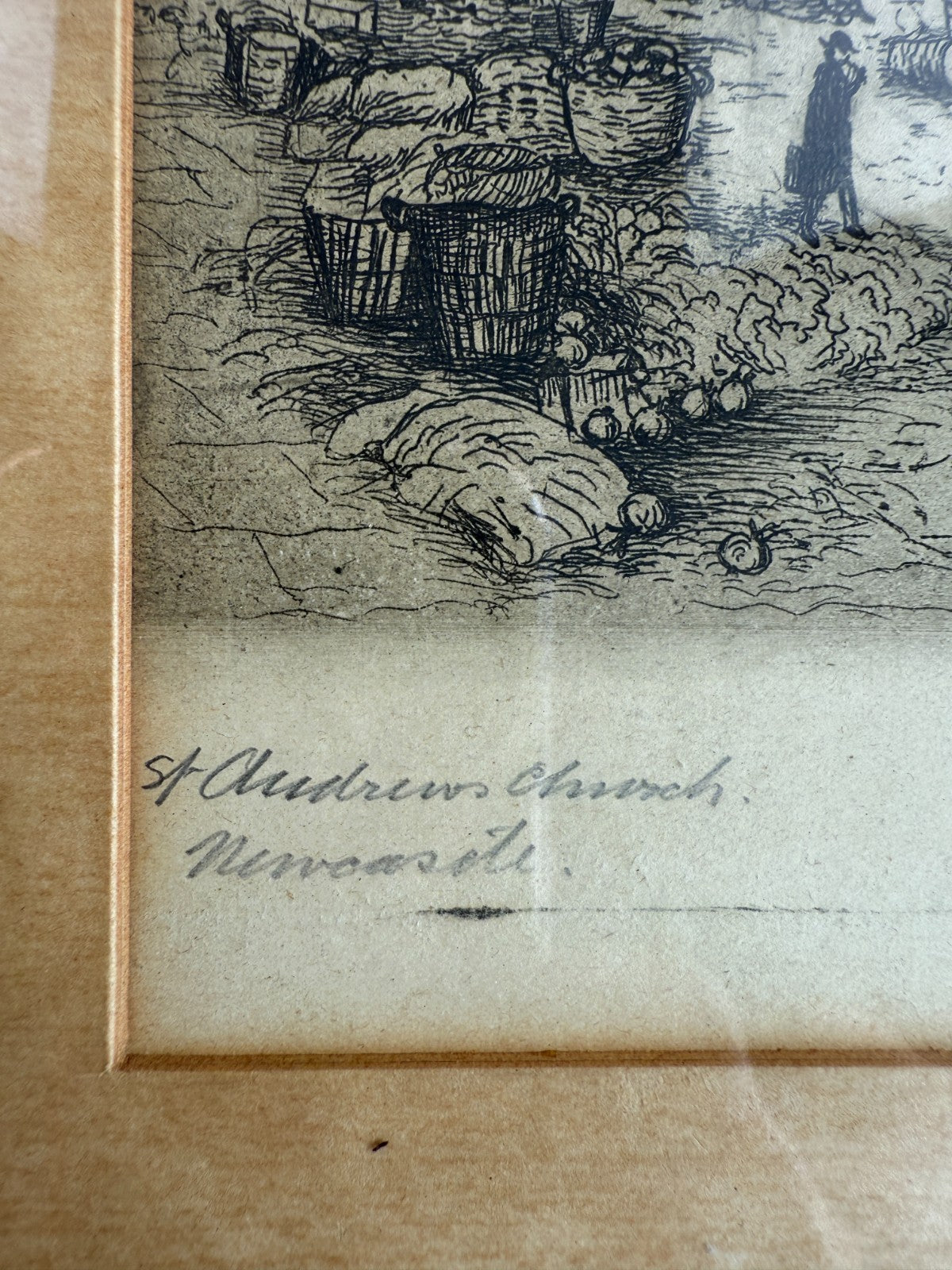 Antique Authentic Signed Etchings - A British Cathedral and St. Andrew's Church10