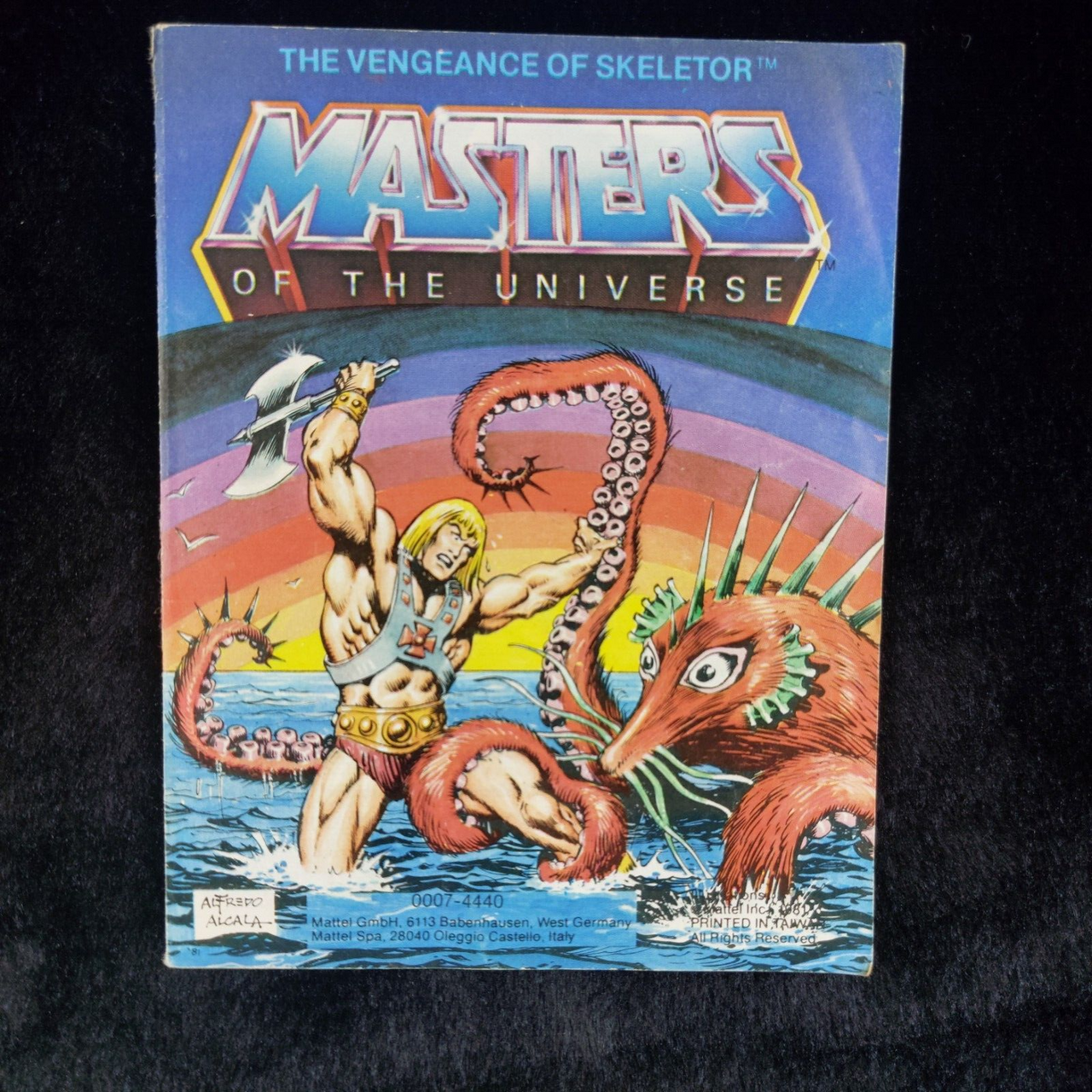 1982 -Masters of the Universe Comic "The Vengeance of Skeletor" - Germany West1