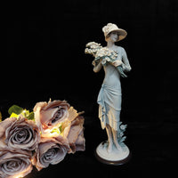 Thumbnail for Florence Armani Marguerite Figurine – 1731F Lady With Daisies, Box Mint 8