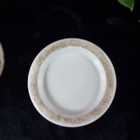 Thumbnail for Staffordshire Crown Set Porcelain of 2 Small Canister & Trinket Box Fine China12