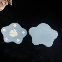 Thumbnail for Wedgwood Blue Elegant Jasperware & Collectible Trinket Box/Lidded Dish British d12