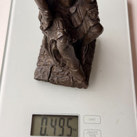 Thumbnail for Bronze Lorenzo de Medici Figurine Sculpture Thinker Style 6
