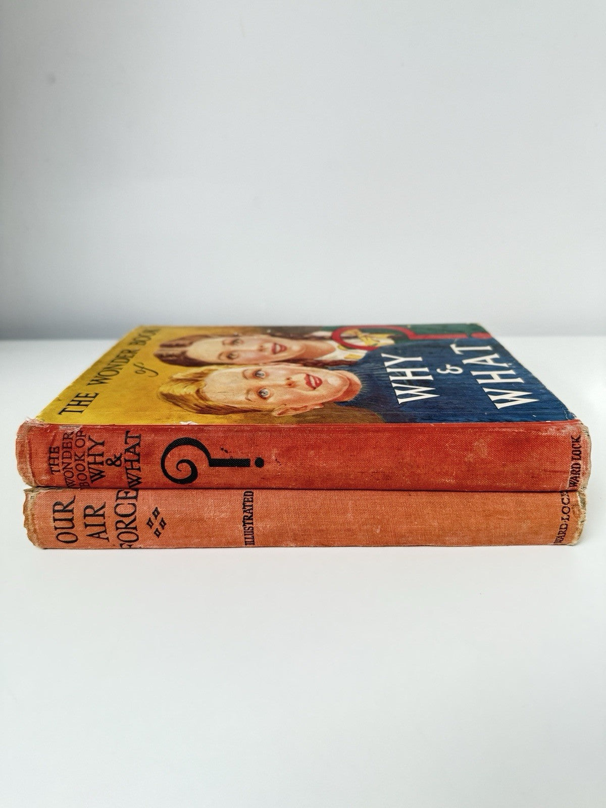 Wonder Why Book & What Our Air Force 1940 RAF Vintage Educational Lot WWII Gift13