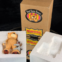 Thumbnail for Bad Taste Bears Humphrey Figurine Dog Scene with Box Humor Adult Gift Resin1