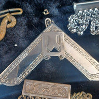 Thumbnail for Masonic Lodge Regalia Job Lot 845g – Past Master Jewel 1977 + Levels & Jew Chain2
