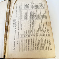 Thumbnail for Hymns &modern Ancient Old Leather Bound William Clowes Church Music Book 18896