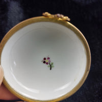 Thumbnail for Le Tallec Paris Grape Vine Porcelain jewellery Box Hand Trinket  Painted France4