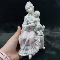 Thumbnail for Royal Crown Women and Child Porcelain  1985  7.1