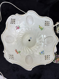 Thumbnail for Antique Hand-Painted Royal KPM Bavaria Porcelain Lamp Table see the pictures dec16