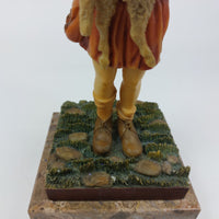 Thumbnail for Resin Figurine of Girl Holding Lamb on Marble Base 1455 gr 9.75