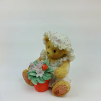 Thumbnail for Cherished Teddies Violet -'Blessings Bloom When You Are Near' Collectible 3