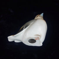 Thumbnail for USSR Porcelain Cedar Waxwing Figurine Bird 4