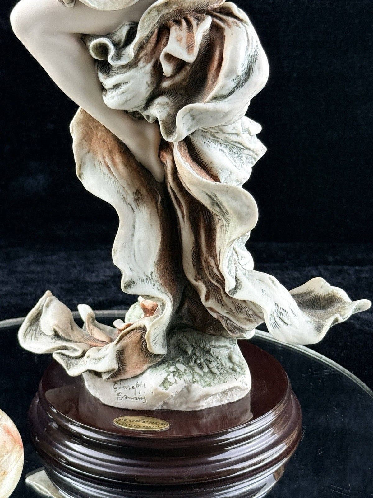 Giuseppe Armani Florence Summer Breeze Lady Figurine 14 In Italy Home Decor 19974