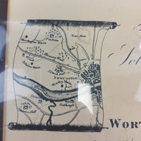 Thumbnail for Antique 1800's Wortley Main Coals Shipping Document Artifact Historical Framed2