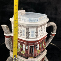 Thumbnail for Novelty Teapot British Pub Ceramic Tavern 885g 8